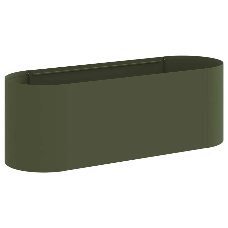 Jardin surélevé Vert olive 120 x 40 x 40 cm - 2