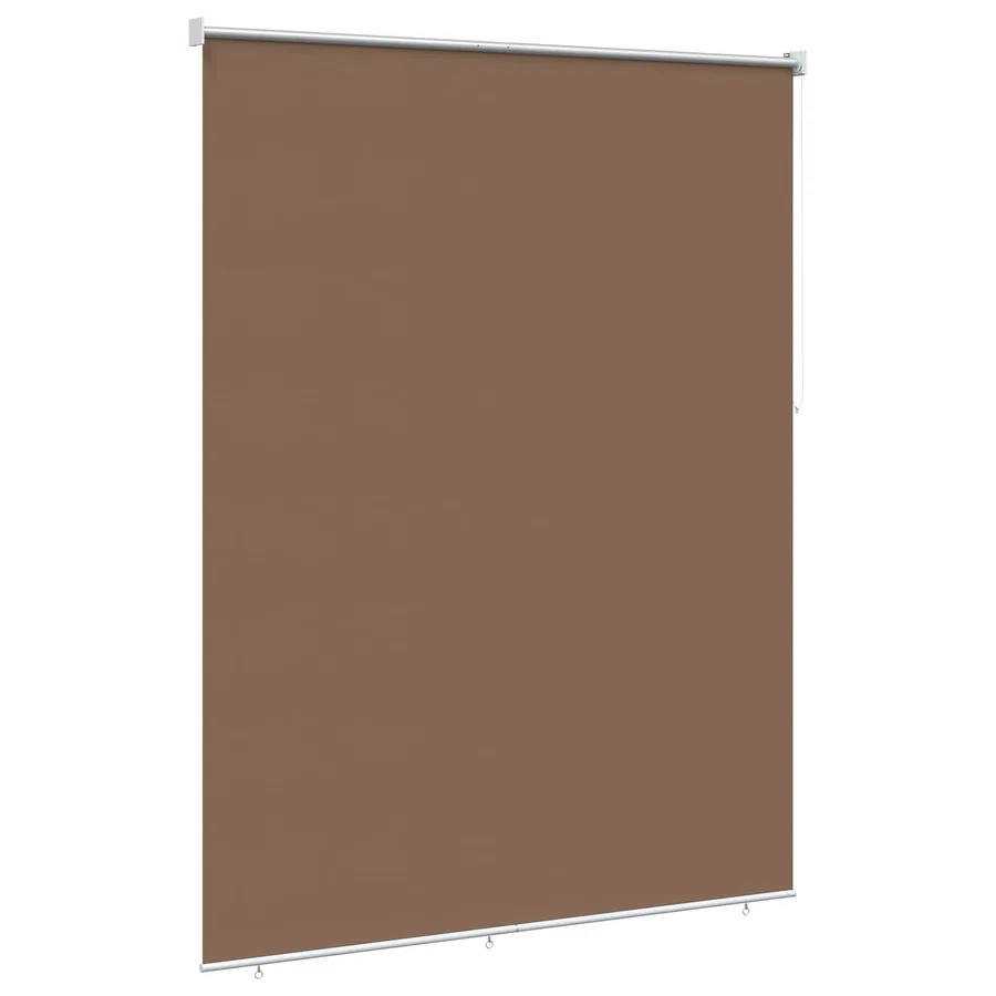 Store roulant extérieur protection UV Taupe Polyester - 4