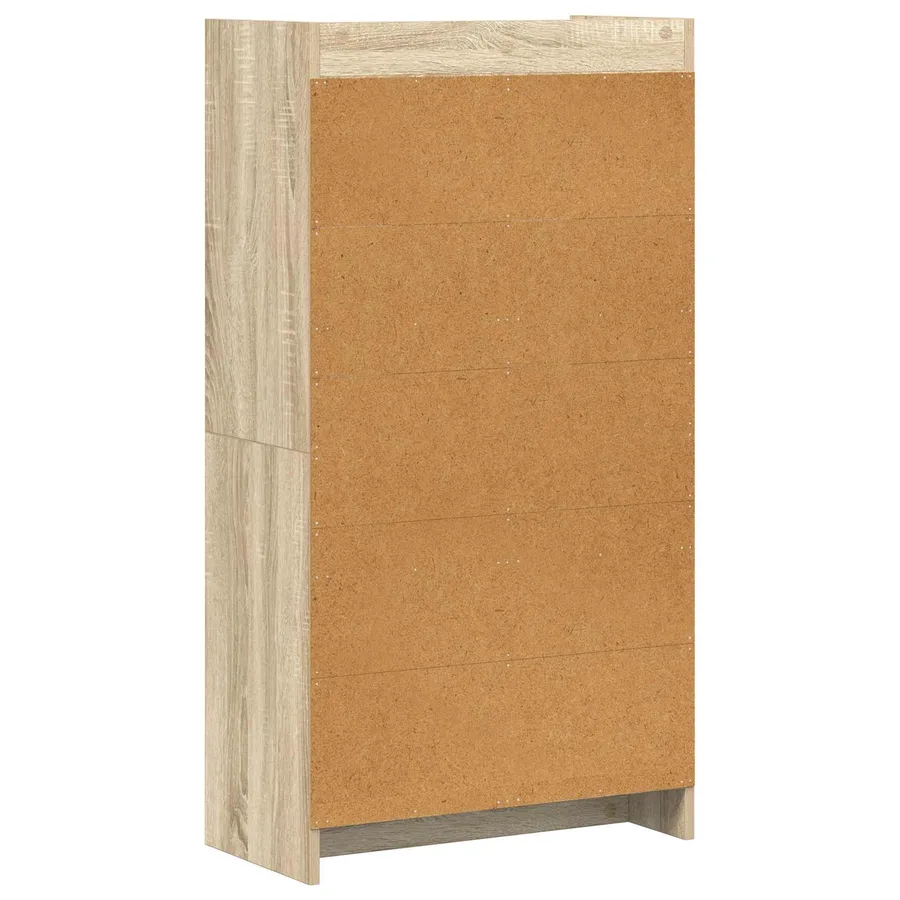 Bibliothèque Chêne Sonoma 59 x 30 x 111 cm Bois d'ingénierie - 5