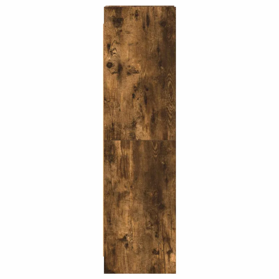 Bibliothèque Chêne fumé 30 x 30 x 111 cm Bois d'ingénierie - 5