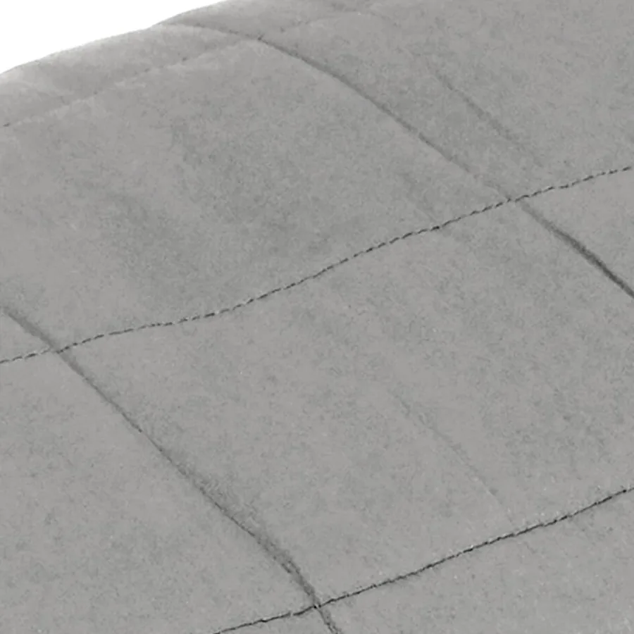 Couverture lestée Gris 122x183 cm 9 kg Tissu - 4