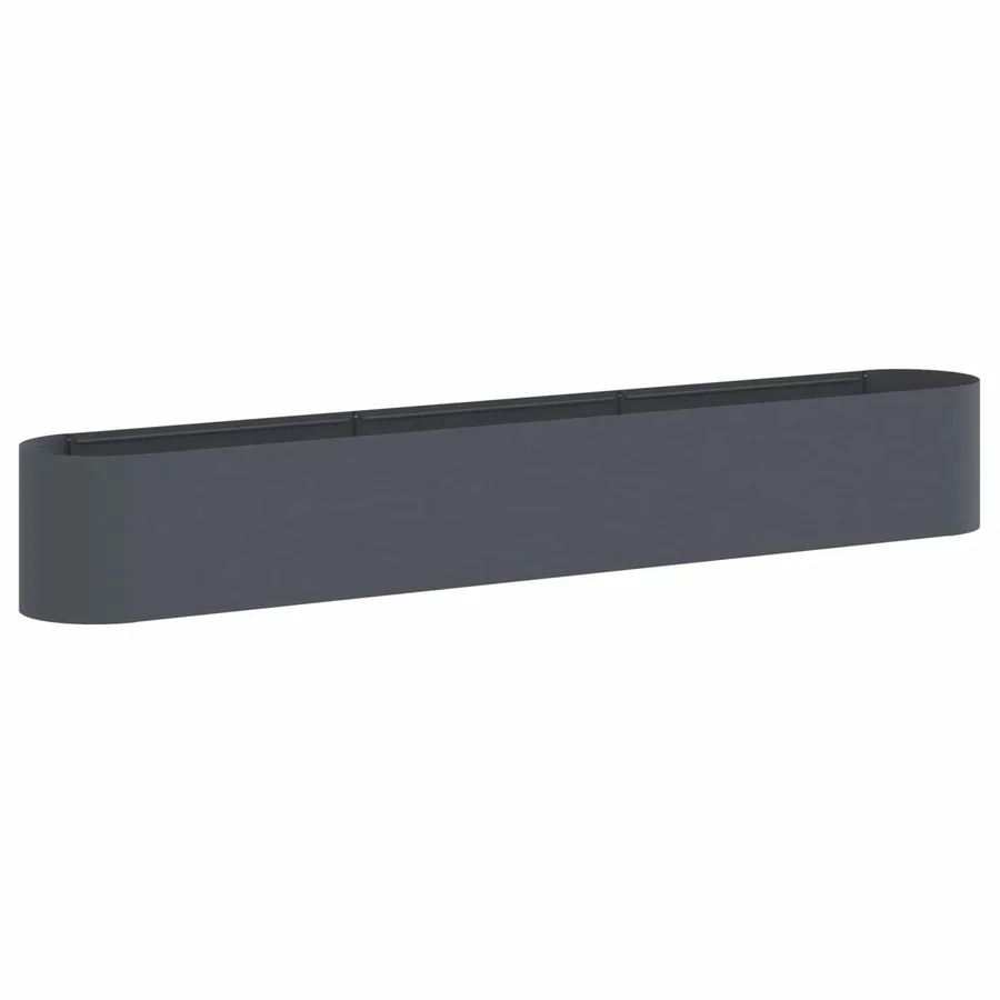 Jardin surélevé Anthracite 280 x 40 x 40 cm - 2