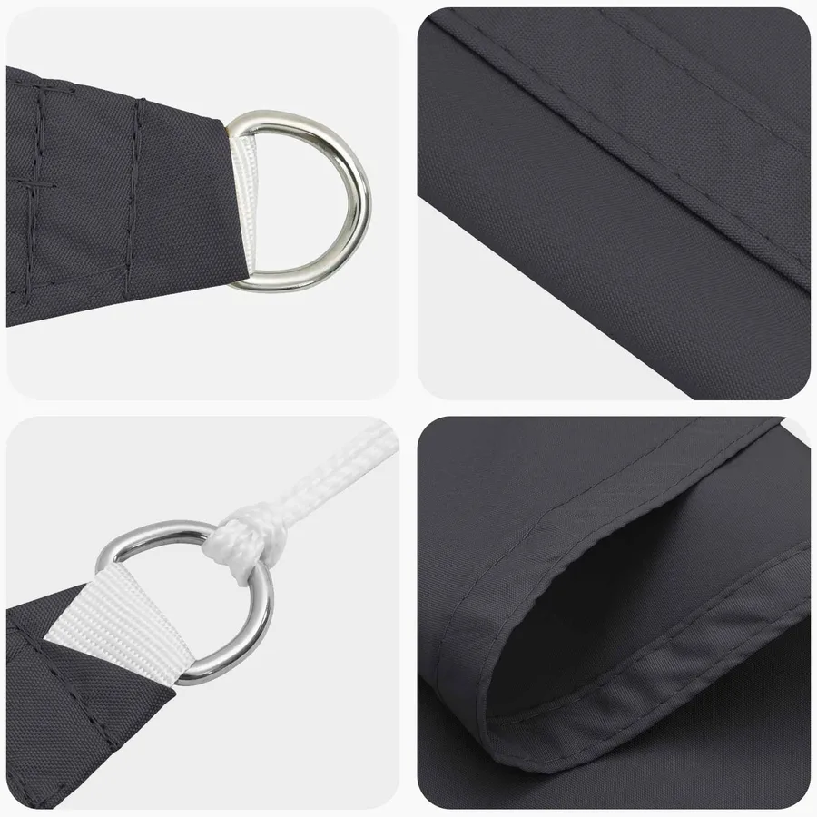 Voile d'ombre Oxford enduit de PU - 4