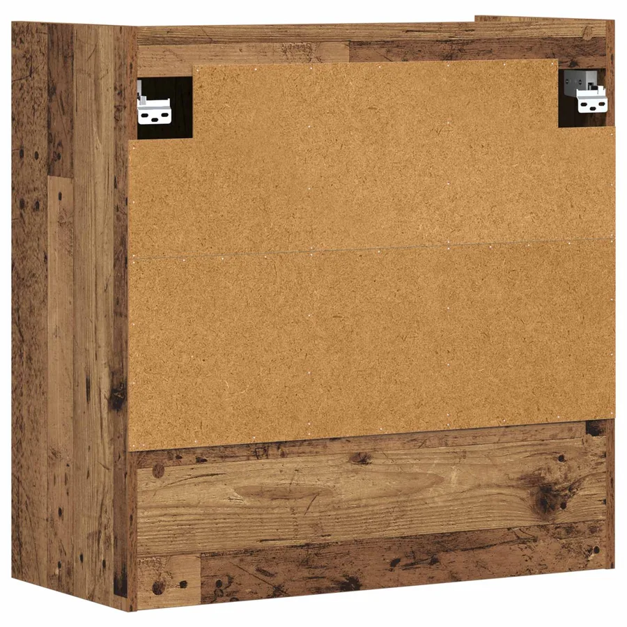 Étagère Murale Montage mural Bois ancien 80 x 36 x 80 cm - 7
