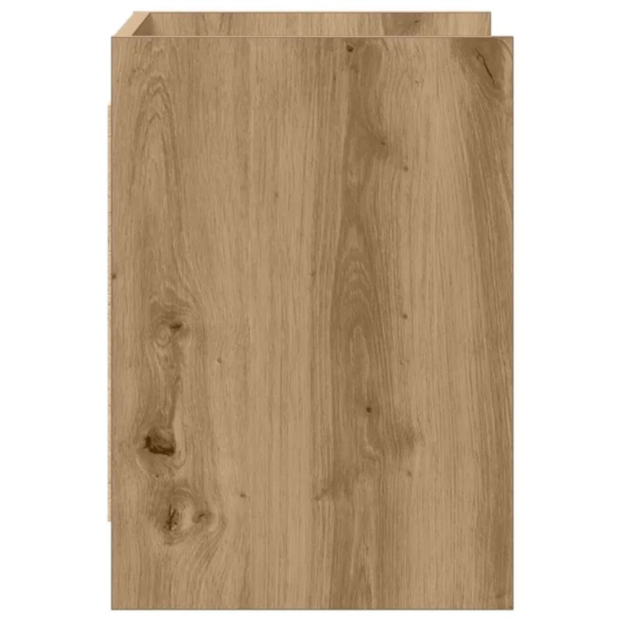 Meuble TV 60 x 33 x 47 cm Chêne artisanal Bois d'ingénierie - 5