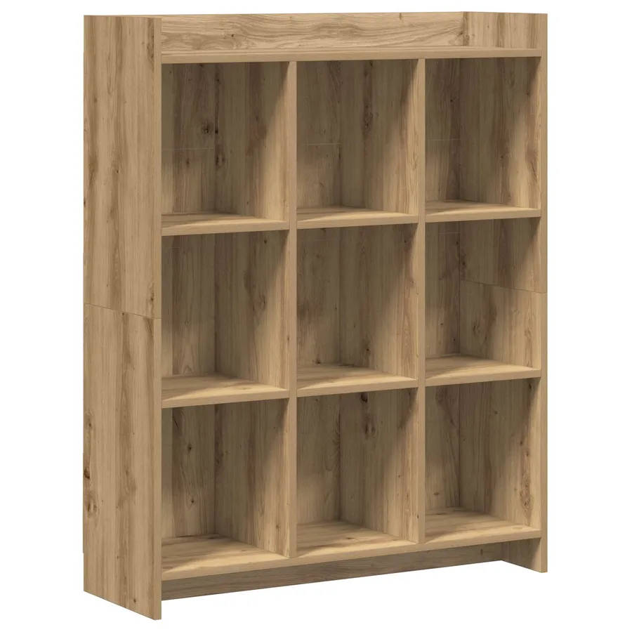 Bibliothèque 9 niveaux 87,5 x 30 x 111 cm Bois d'ingénierie - 2