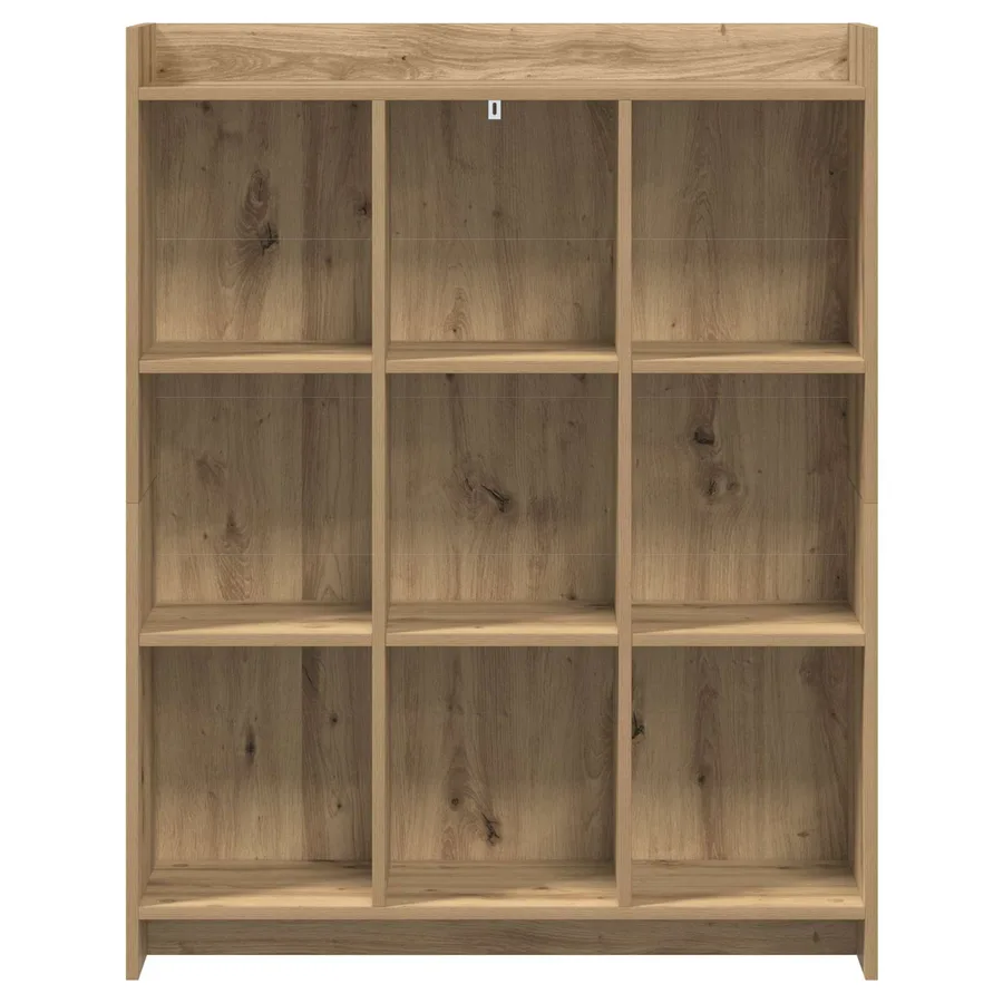 Bibliothèque 9 niveaux 87,5 x 30 x 111 cm Bois d'ingénierie - 4