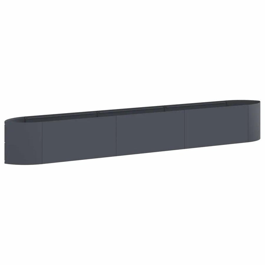 Jardin surélevé Anthracite 300 x 40 x 40 cm Acier - 2