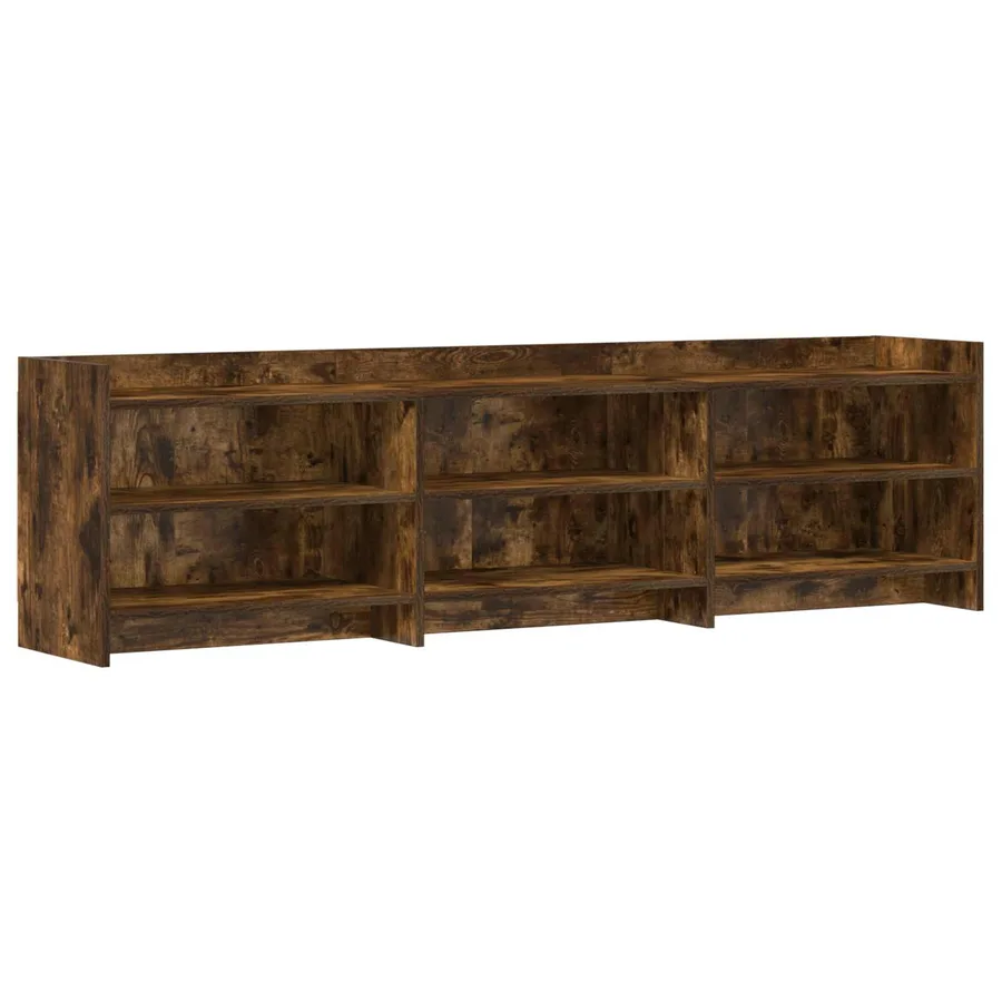 Meuble TV 168 x 33 x 47 cm Chêne fumé Bois d'ingénierie - 2