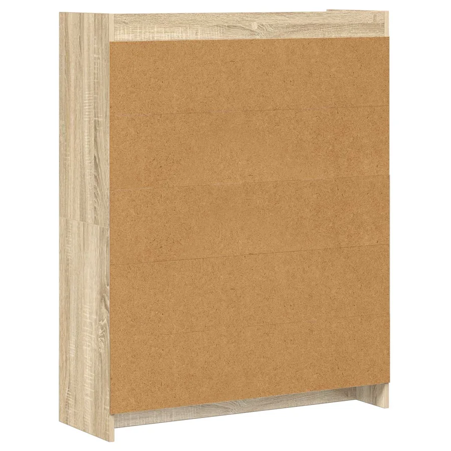 Bibliothèque Chêne Sonoma 87,5 x 30 x 111 cm Bois d'ingénierie - 6