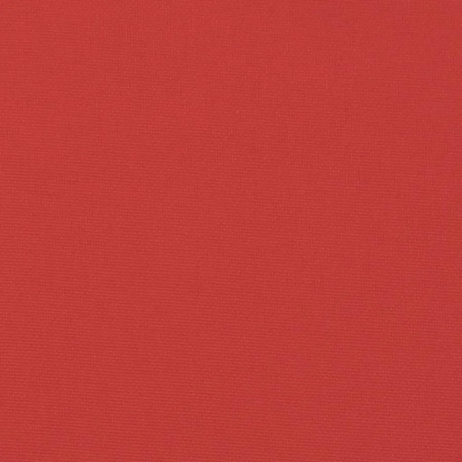 Coussin de palette rouge 50x40x12 cm tissu - 9