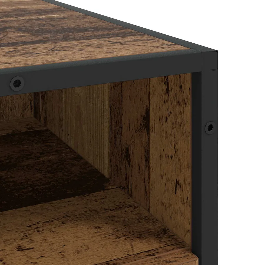 Armoire à tiroirs 4-Tiroir Bois ancien 70 x 41 x 83,5 cm - 5