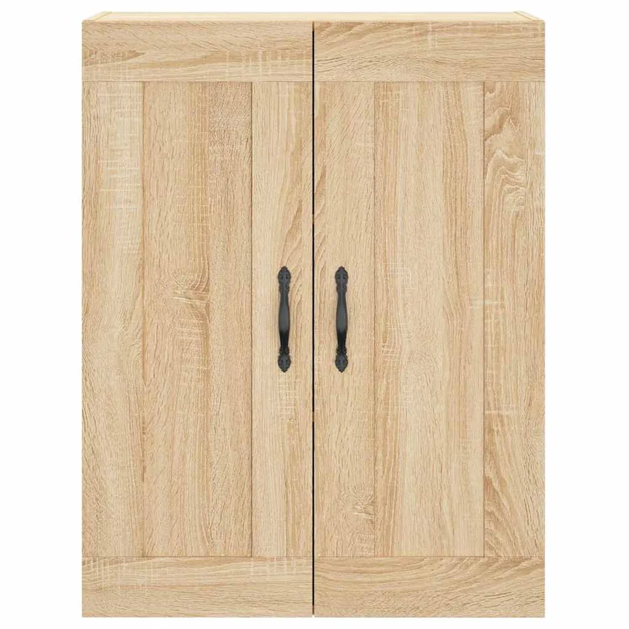Buffet haut Chêne sonoma 69,5x34x180 cm Bois d'ingénierie - 6