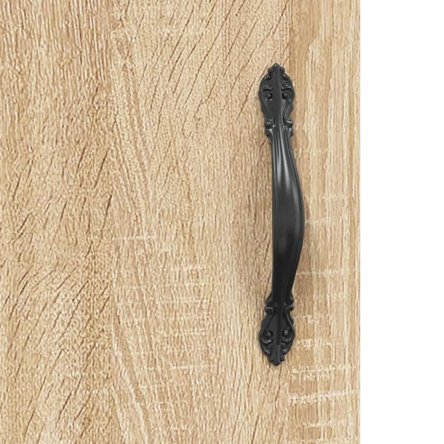 Buffet haut Chêne sonoma 69,5x34x180 cm Bois d'ingénierie - 10