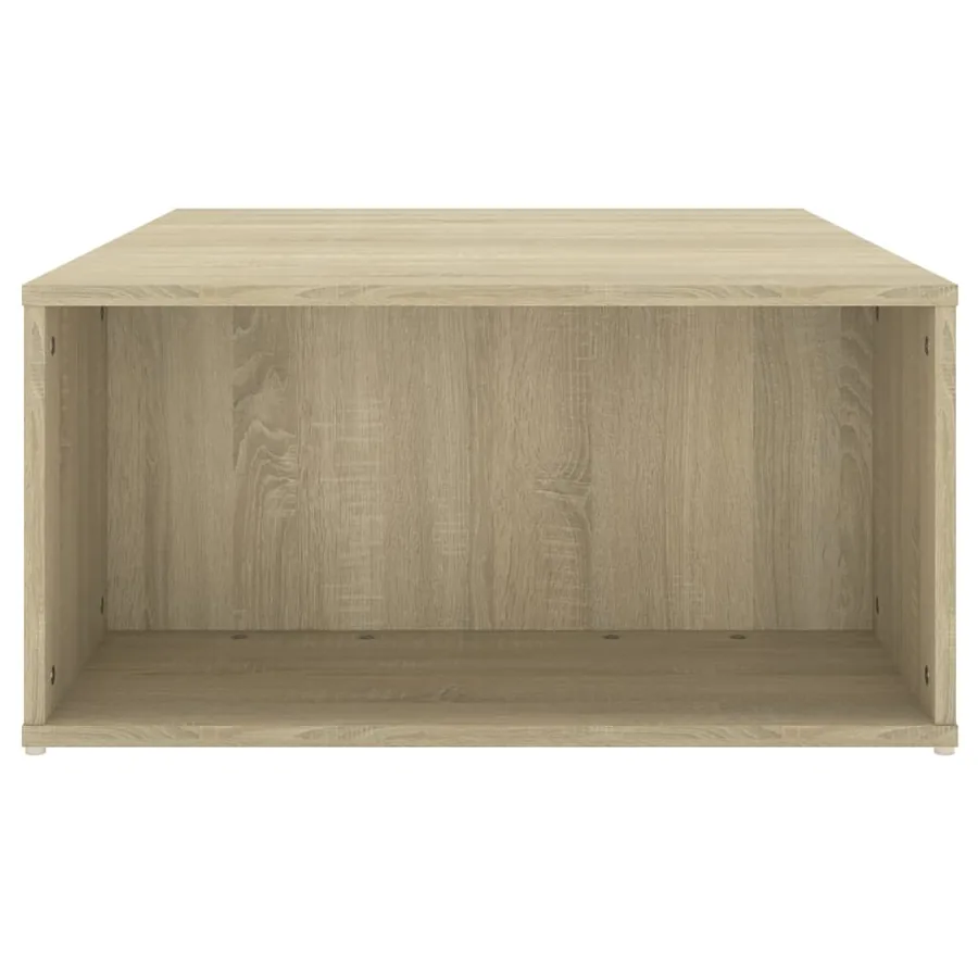 Table basse chêne sonoma 90x67x33 cm bois d'ingénierie - 4