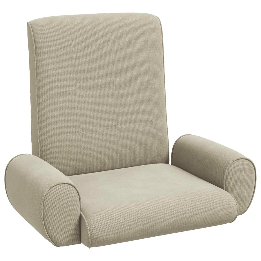 Fauteuil de sol ajustable Sable Velours grainé - 2