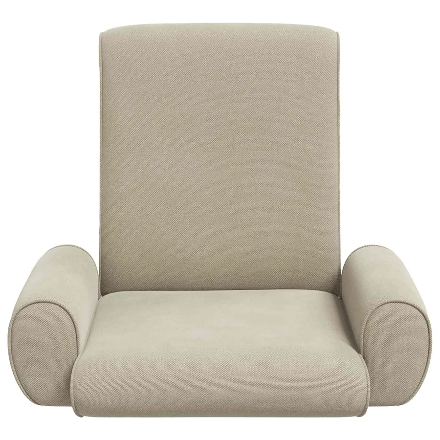 Fauteuil de sol ajustable Sable Velours grainé - 4