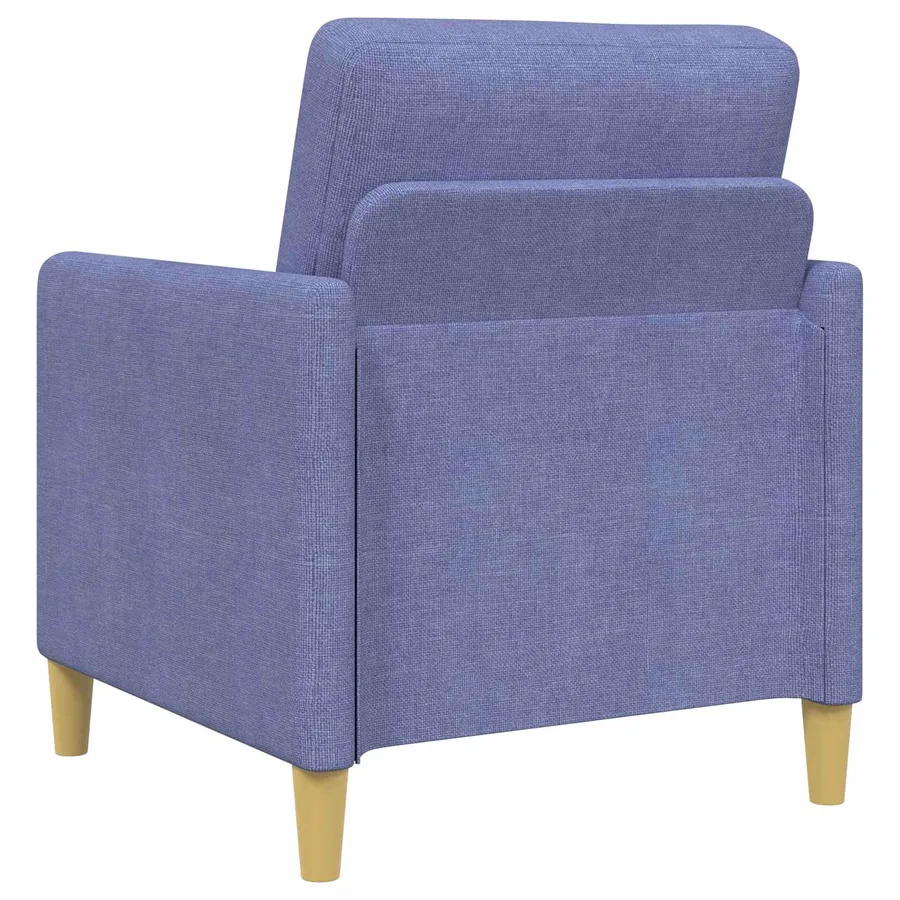 Sofa avec rangement Bleu denim 72 x 78 x 87 cm Polyester - 6