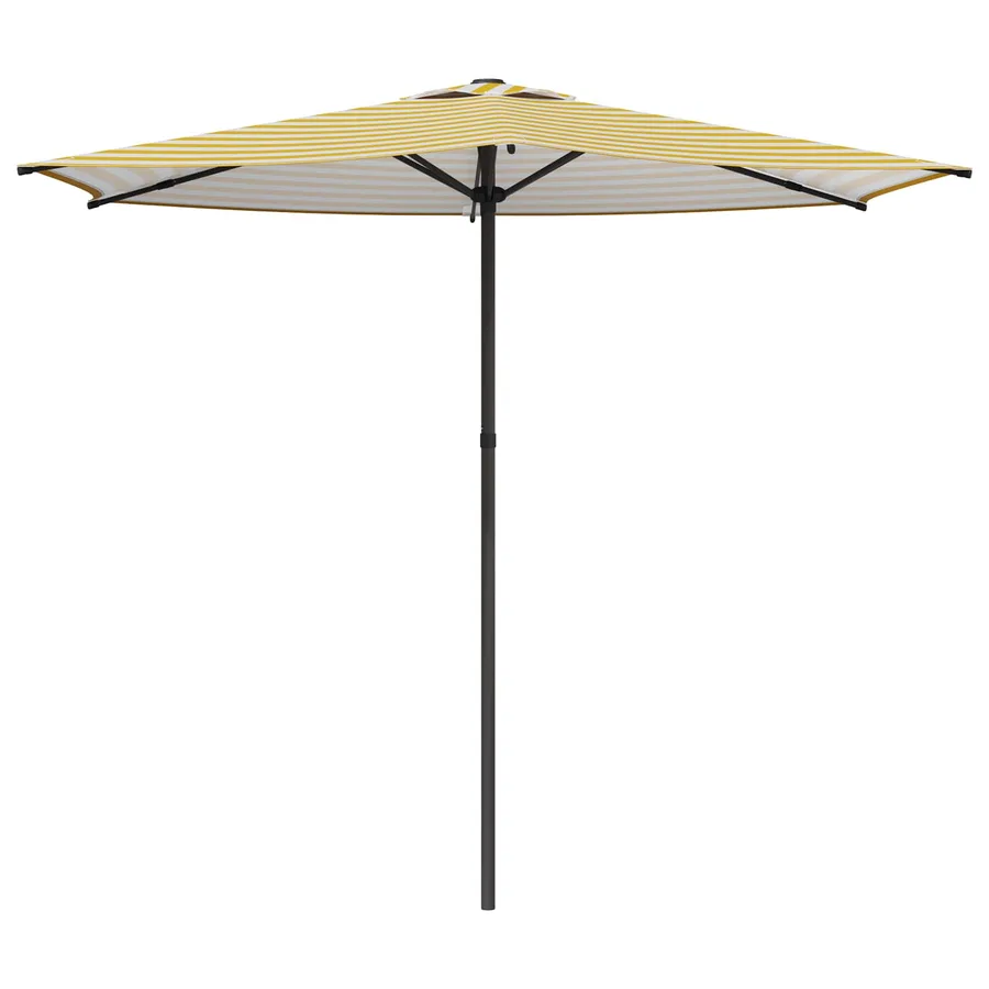 Parasol de jardin 270 x 270 cm Polyester Rectangulaire - 2