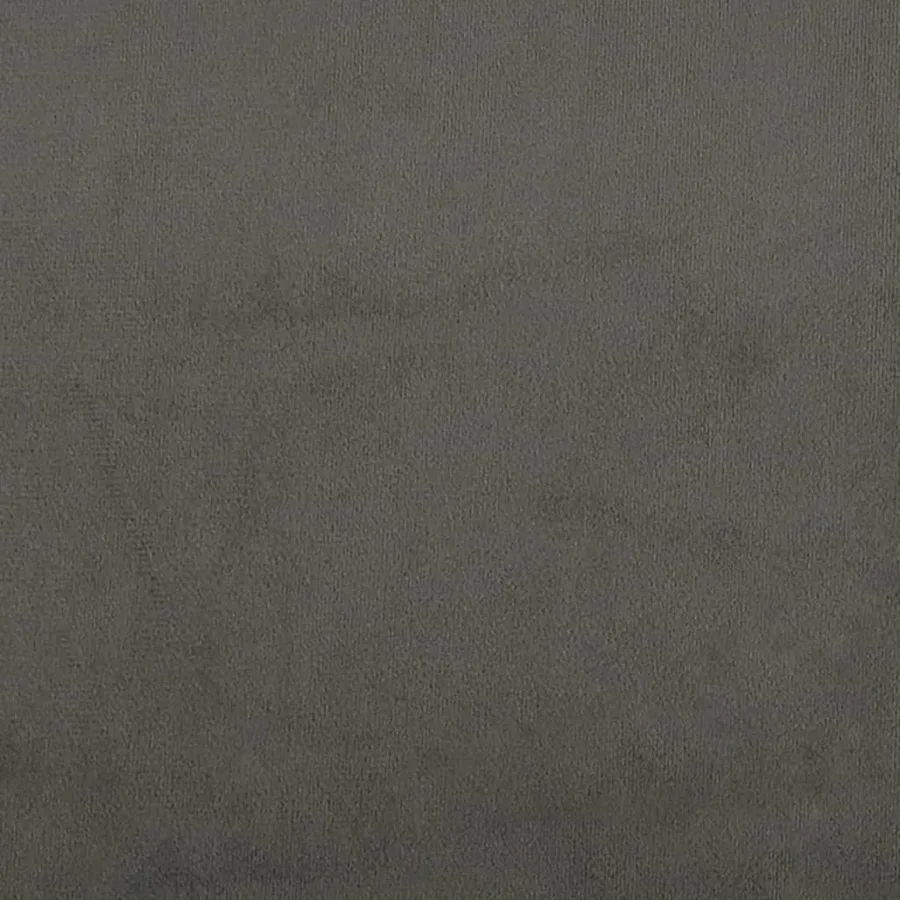 Tête de lit avec oreilles Gris foncé 103x16x78/88 cm Velours - 6