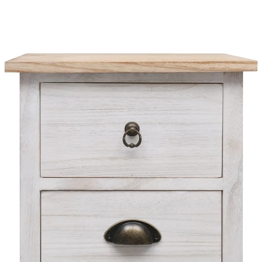 Armoire latérale 35x25x57 cm Bois de Paulownia - 6