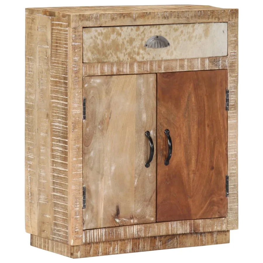 Buffet 60x30x75 cm Bois de manguier massif - 10