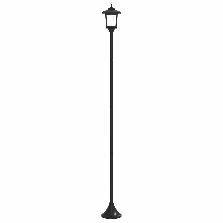 Ensemble de lampadaires 2 pc Noir 16 x 16 x 156 cm - 5