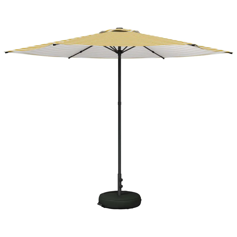 Parasol de jardin avec base 300 x 300 cm Polyester - 2