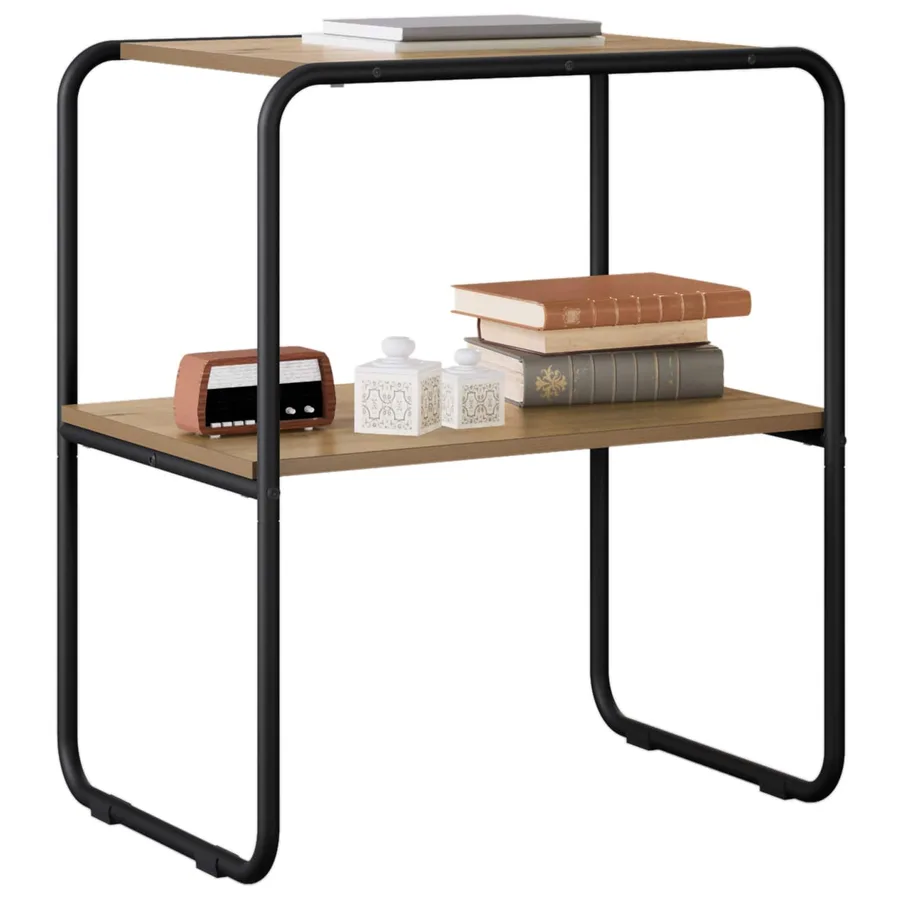 Table console Chêne artisanal 80 x 42,5 x 70 cm - 3