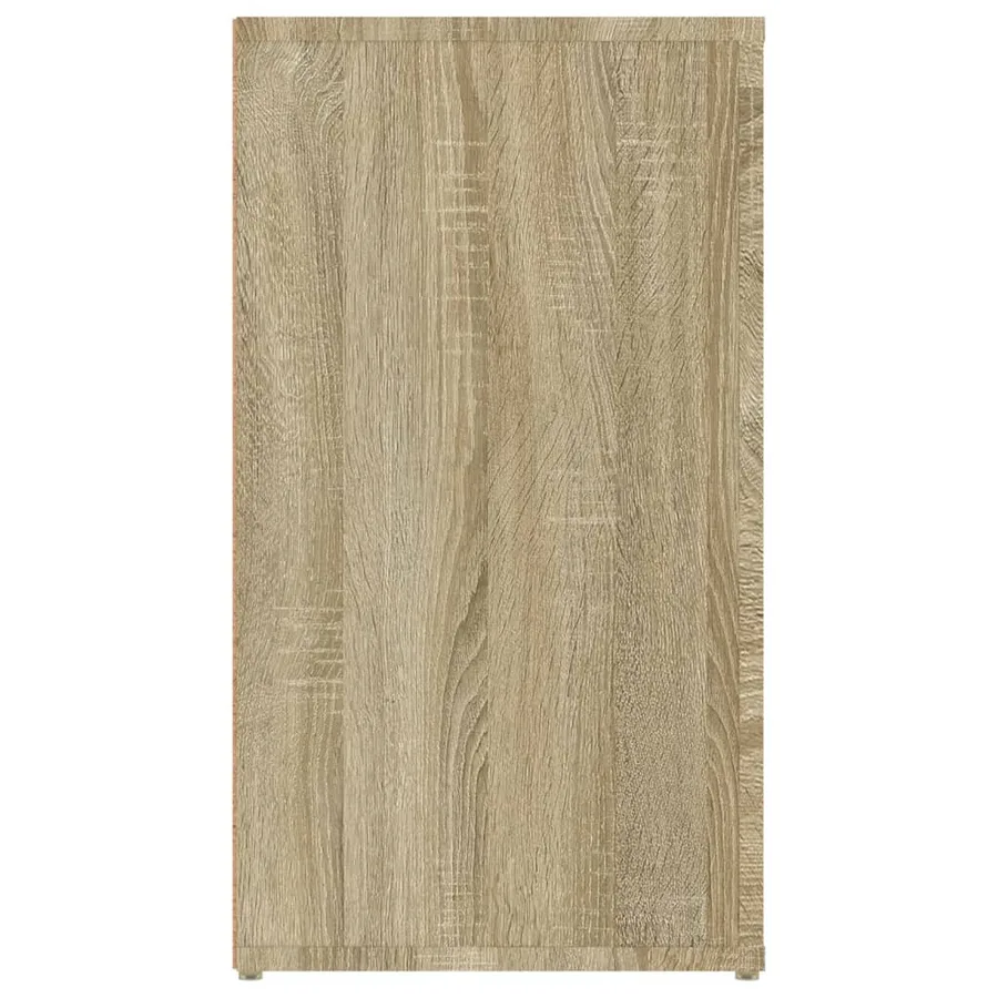 Buffet Chêne sonoma 100x33x59,5 cm Bois d'ingénierie - 7
