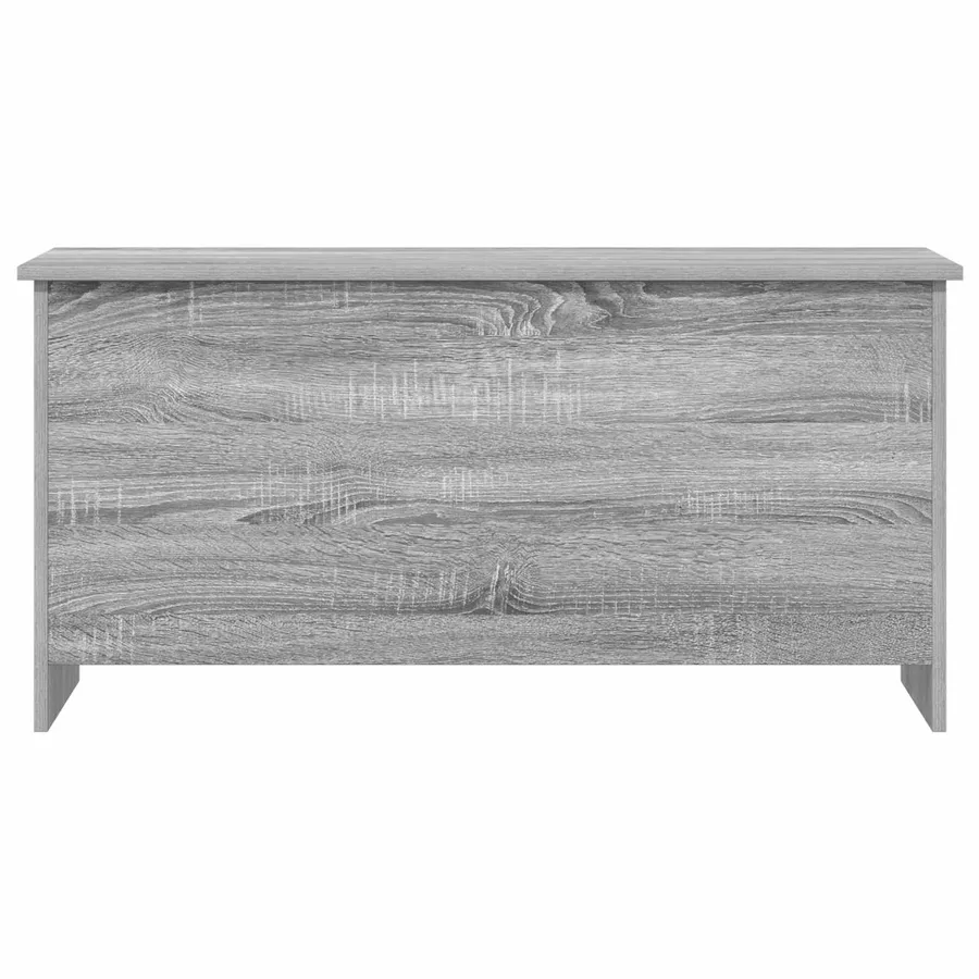 Coffre de rangement avec stockage Sonoma gris 100 x 40 x 50 cm - 6