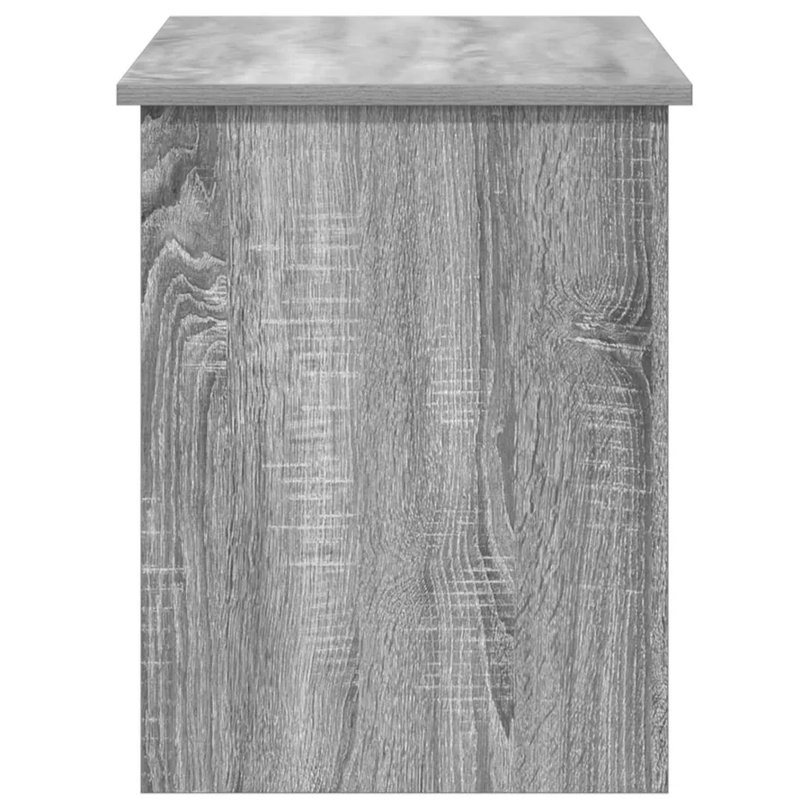 Coffre de rangement avec stockage Sonoma gris 100 x 40 x 50 cm - 7