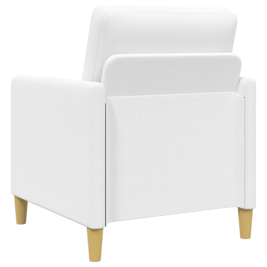 Sofa avec rangement Blanc 72 x 78 x 87 cm Polyester - 6