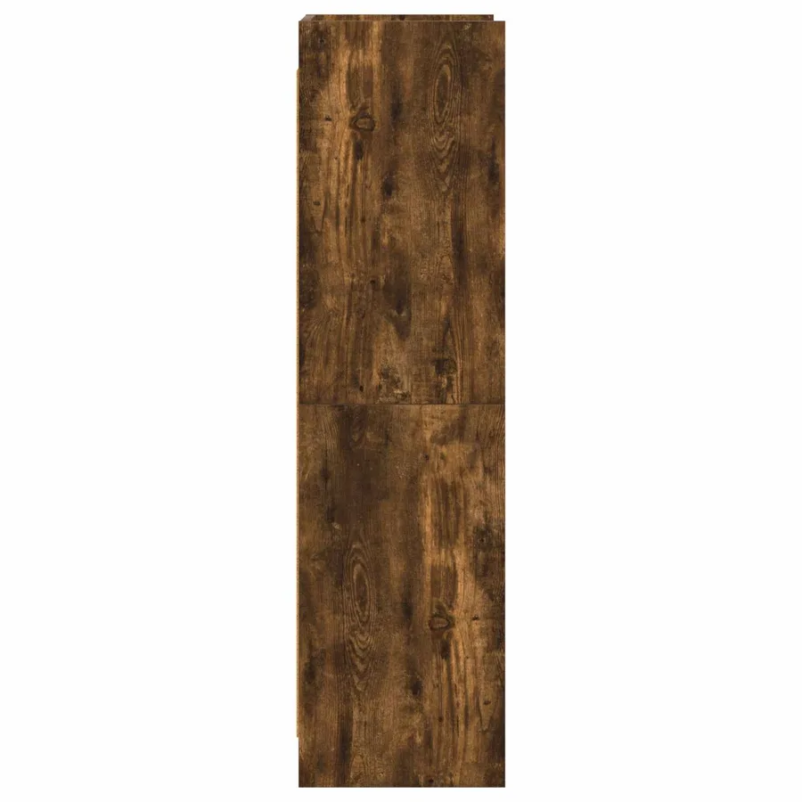 Bibliothèque Chêne fumé 59 x 30 x 111 cm Bois d'ingénierie - 5