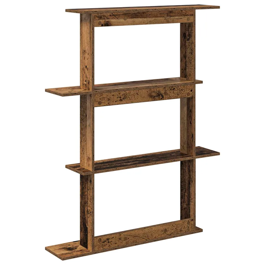 Étagère Murale Bois ancien 100 x 20 x 126 cm Bois d'ingénierie - 5