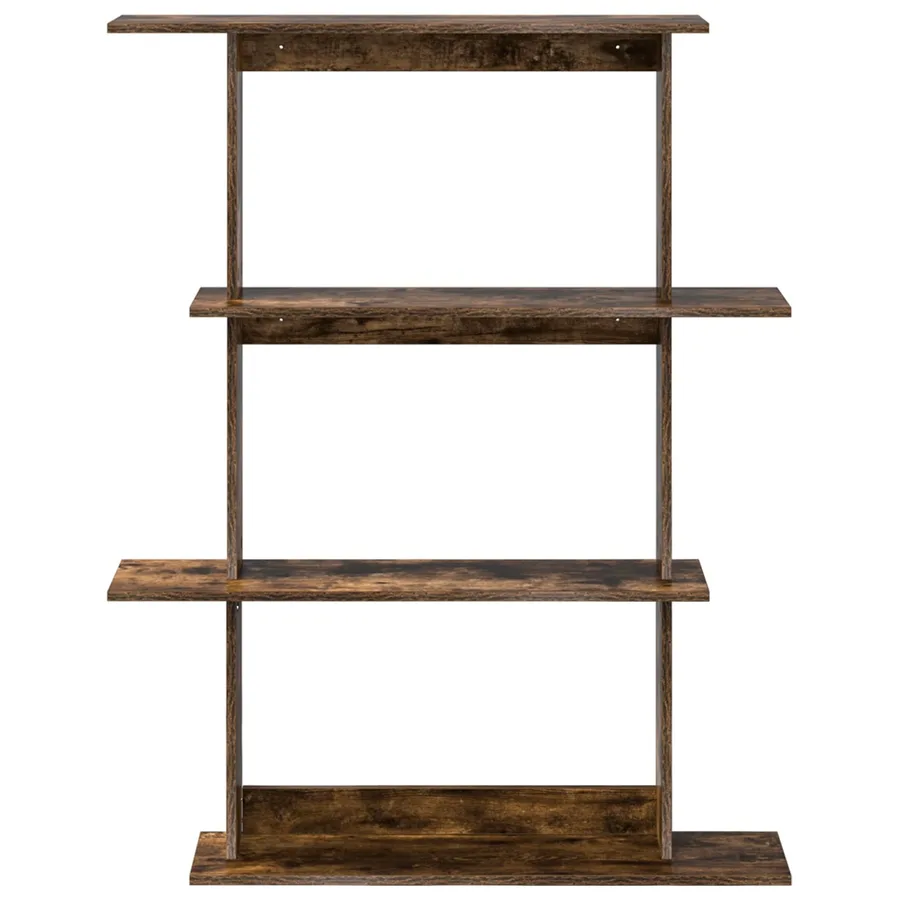Étagère Murale Chêne fumé 100 x 20 x 126 cm Bois d'ingénierie - 3