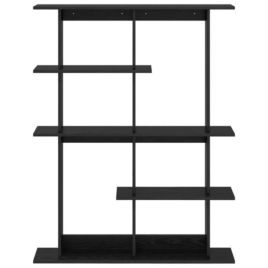 Étagère Murale Chêne noir 102 x 20 x 130 cm Bois d'ingénierie - 3