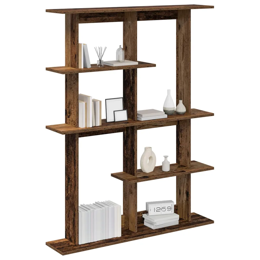 Étagère Murale Bois ancien 102 x 20 x 130 cm Bois d'ingénierie - 2