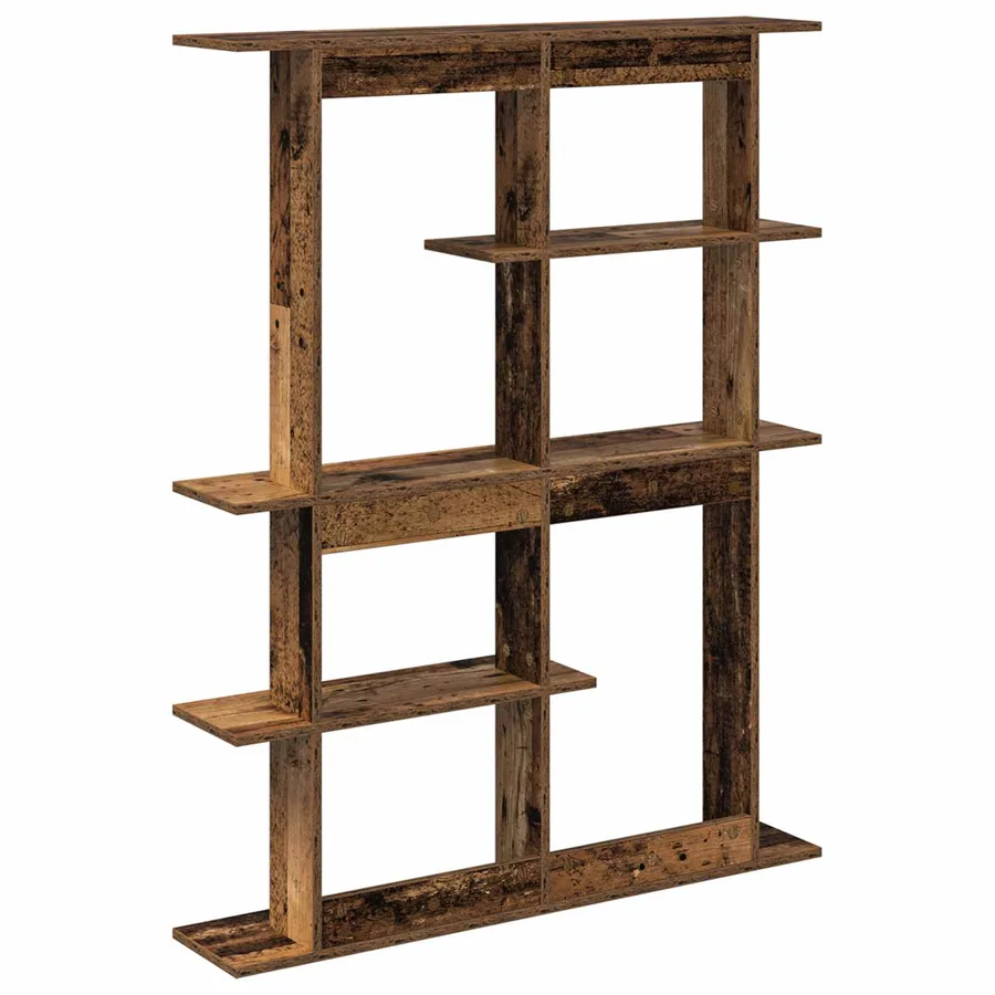 Étagère Murale Bois ancien 102 x 20 x 130 cm Bois d'ingénierie - 5