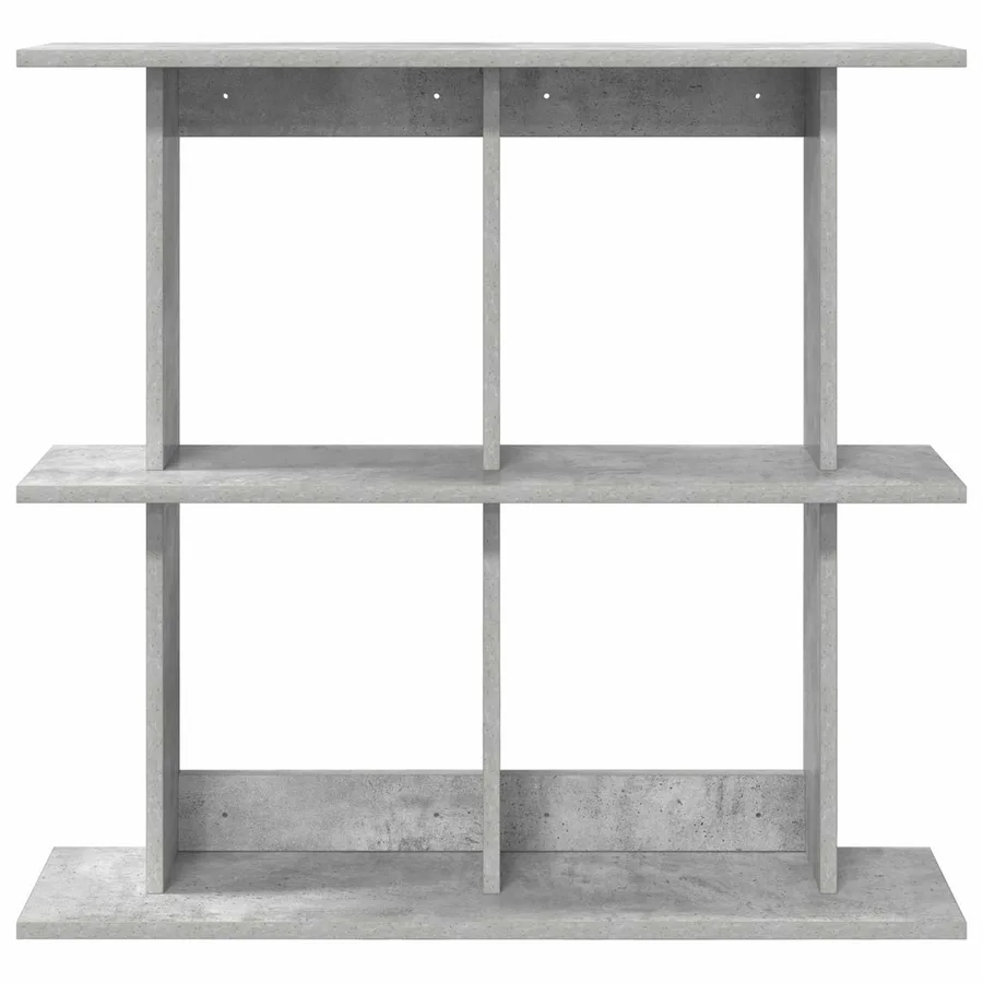 Étagère Murale Montage mural Gris béton 100 x 20 x 75 cm - 3