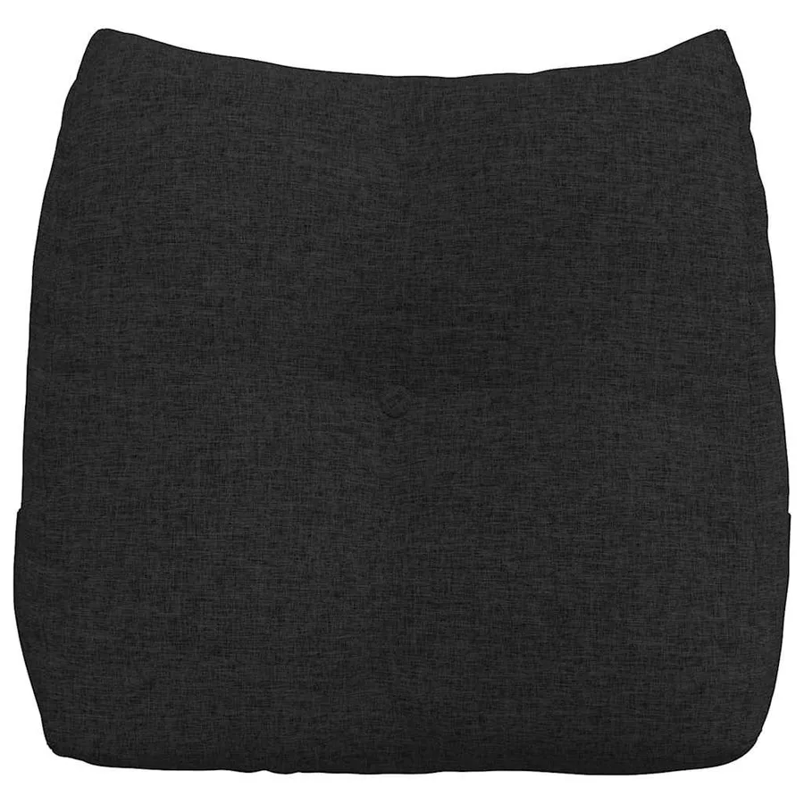 Coussin de Dos Noir 45 x 24 x 50 cm tissu - 6