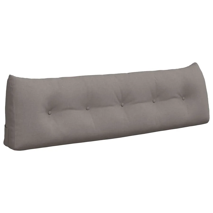 Coussin de Dos Taupe 160 x 24 x 50 cm tissu - 2