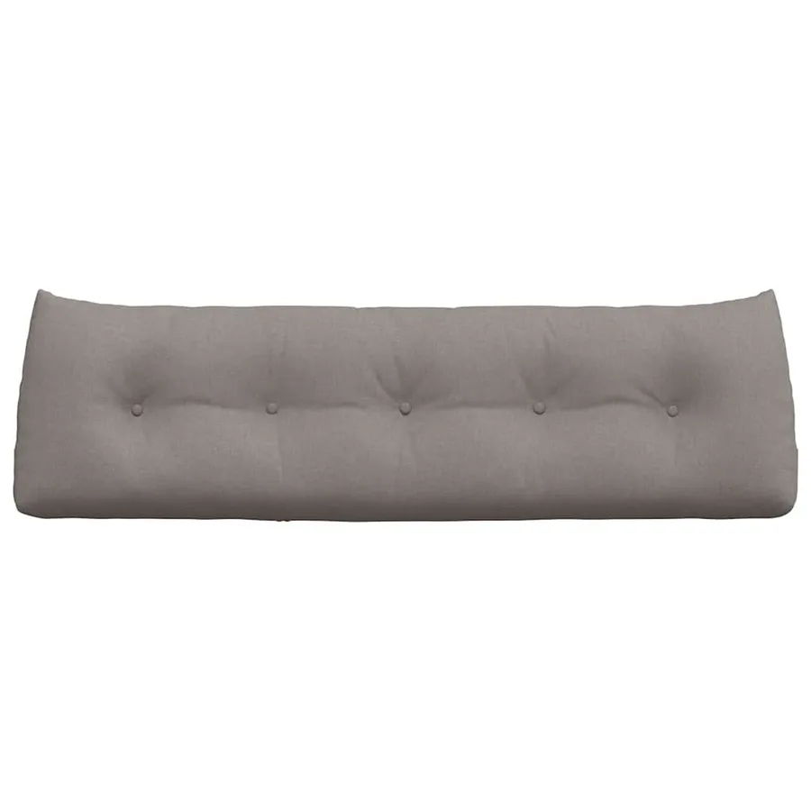 Coussin de Dos Taupe 160 x 24 x 50 cm tissu - 6