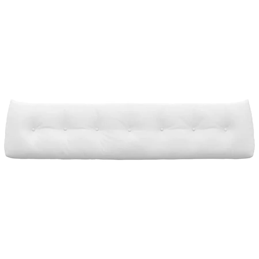 Coussin de Dos Blanc 200 x 24 x 50 cm tissu - 6