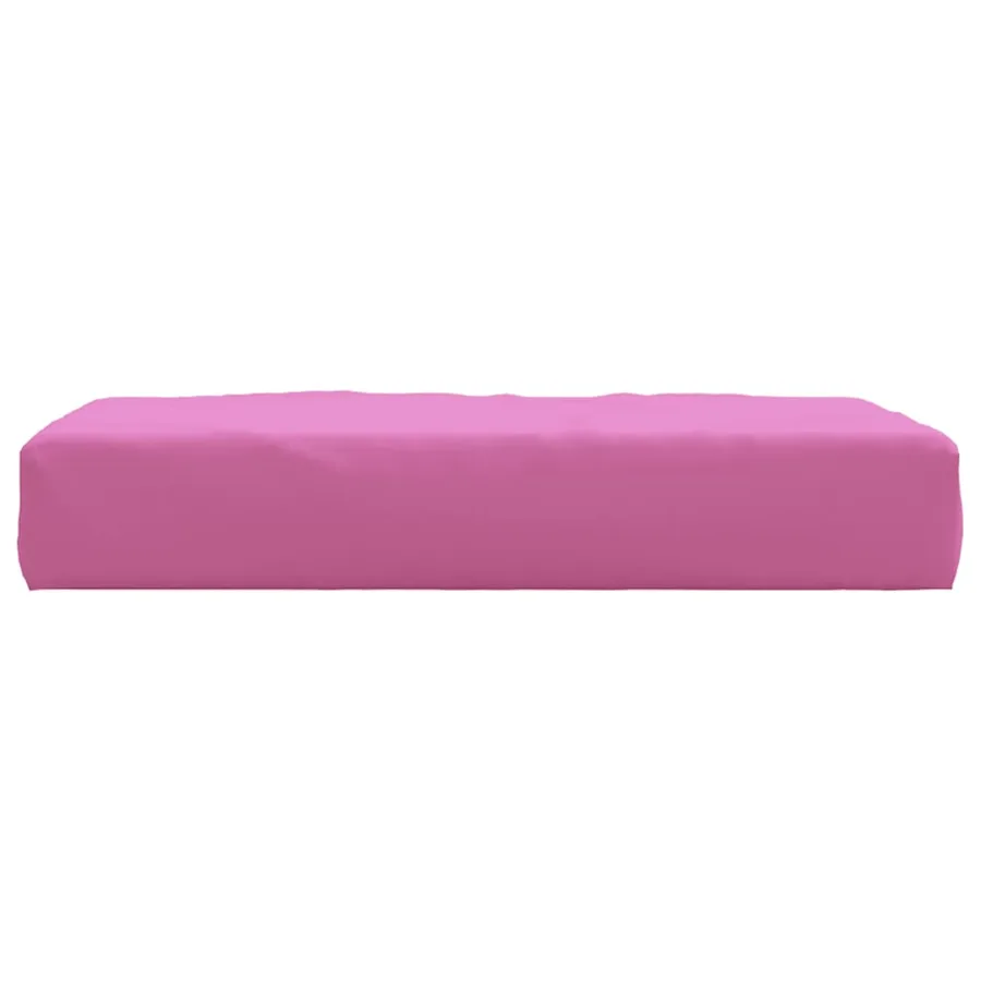 Coussin de palette rose 60x60x8 cm tissu oxford - 4