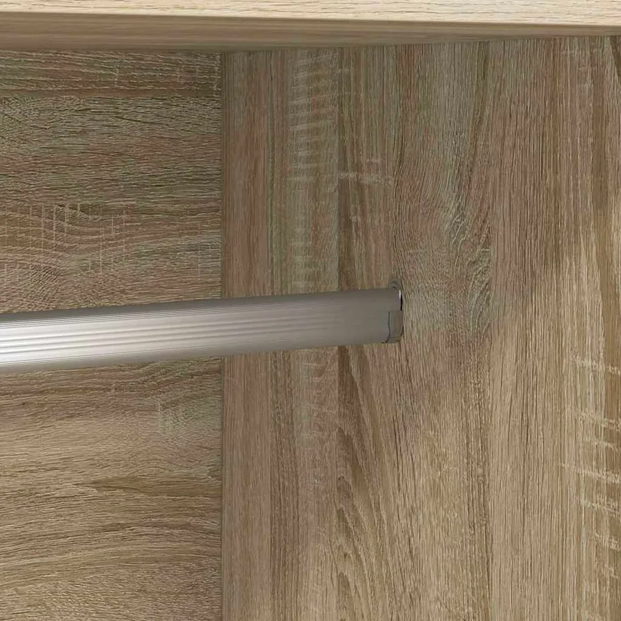 Garde-robe Chêne sonoma 82,5x51,5x180 cm Aggloméré - 10