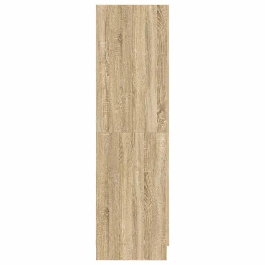 Garde-robe Chêne sonoma 82,5x51,5x180 cm Aggloméré - 7