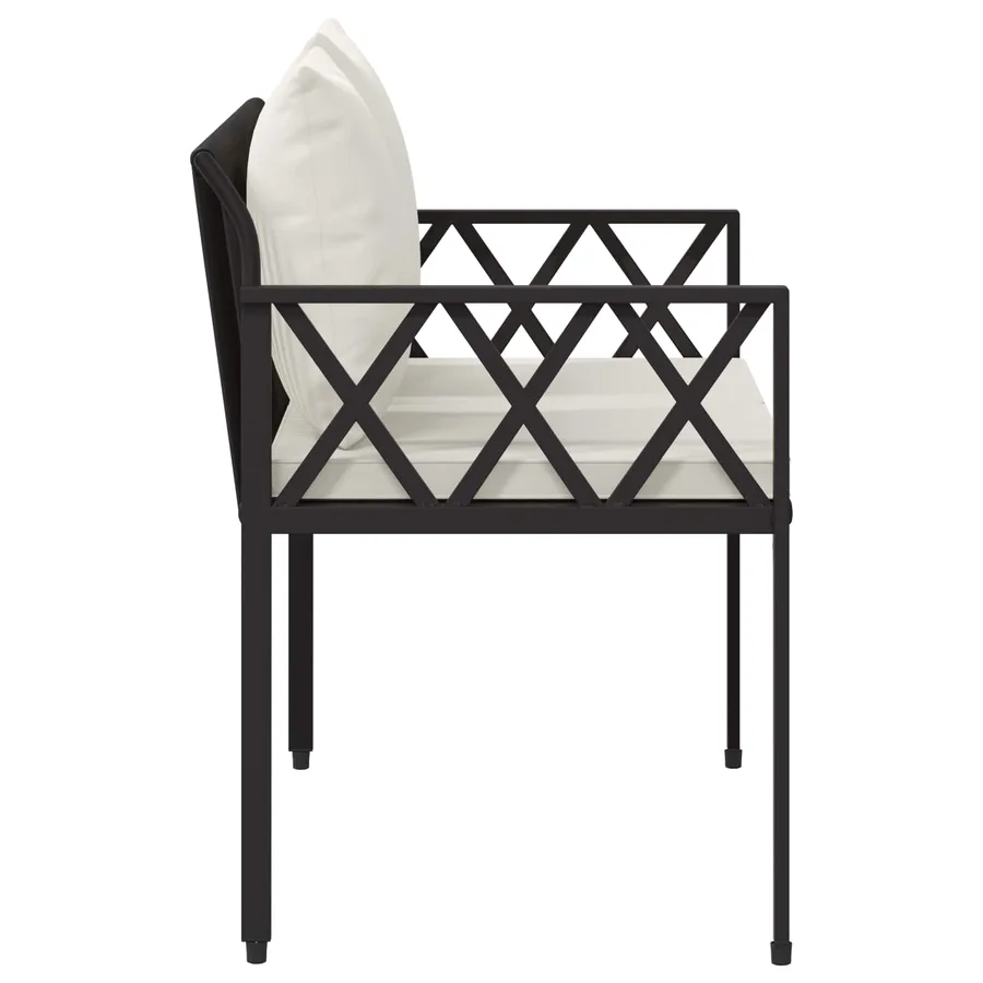 Bancs d'extérieur 2 -Seater 116 x 56 x 75 cm polyrotin - 6