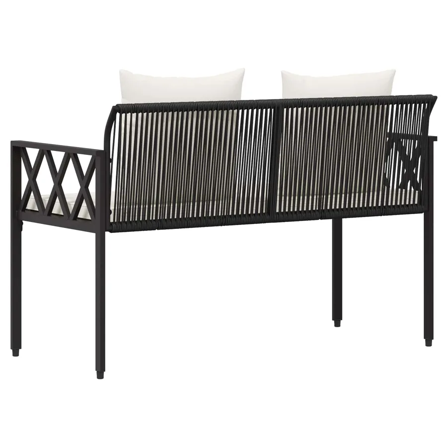 Bancs d'extérieur 2 -Seater 116 x 56 x 75 cm polyrotin - 7