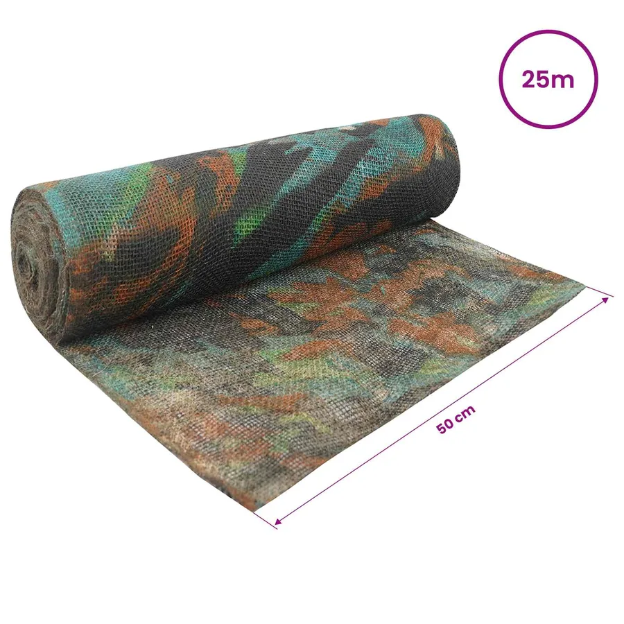 Rouleau de jute Camouflage 50 x 2500 cm - 6